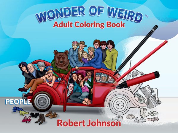 People Adult Coloring Book